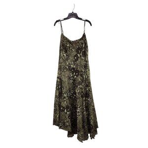 Jones Wear Dress Vintage Women's Floral Asymmetrical Midi Dress Fairycore- 16